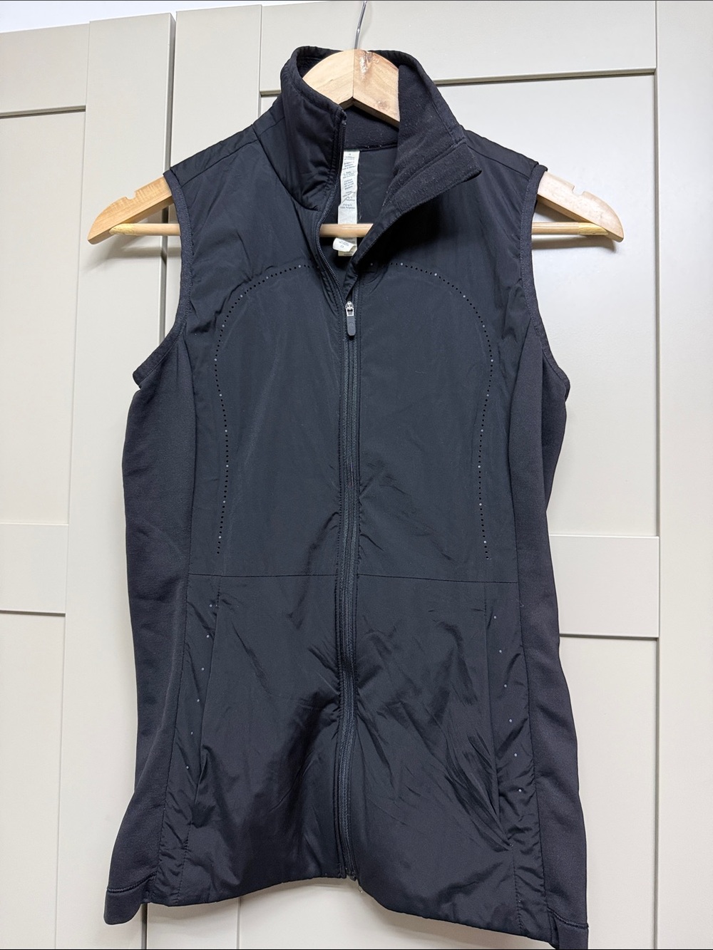 lululemon athletica Black Quilted Performance Vest